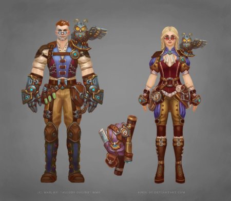 Аллоды концепт эльфы