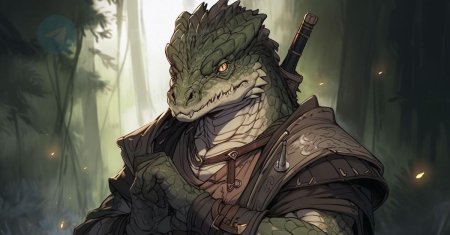 Скайрим аргониане арт