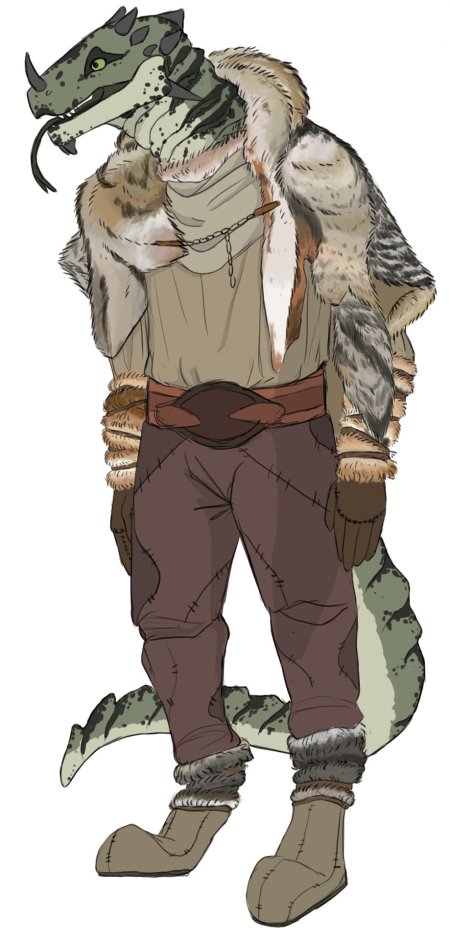 Аргонианин референс