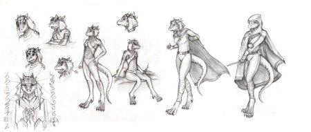 Аргонианин референс