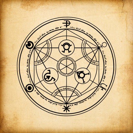 Стальной алхимик алхимический круг