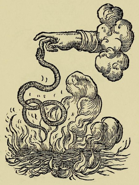 Алхимия нигредо гравюра