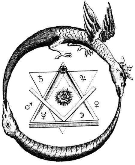 Философский камень символ уроборос