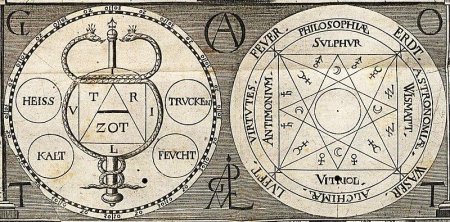Магический пентакль соломона богатства знак