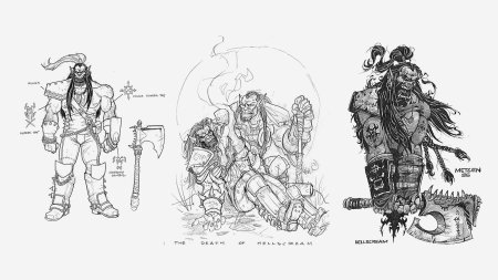 Chris metzen warcraft 2 art