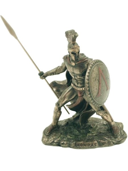Леонид царь спарты статуэтка