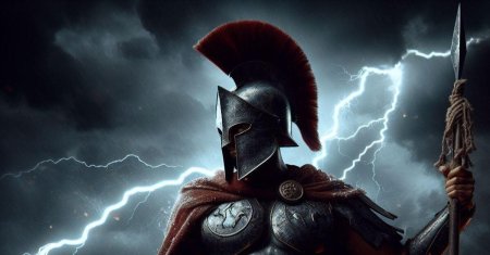 Воин древней греции