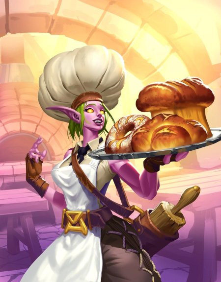 Hearthstone булочница