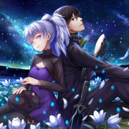 Аниме темнее черного инь и хей