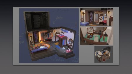 Киберпанк комната смешера