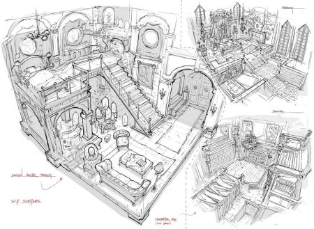 Архитектурные эскизы