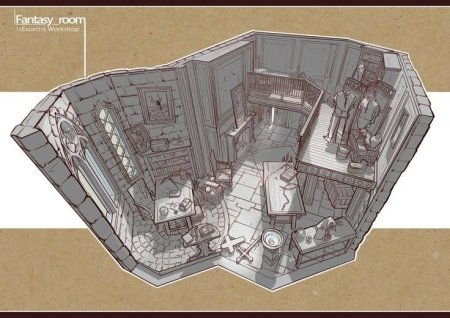 Концепт арт окружения