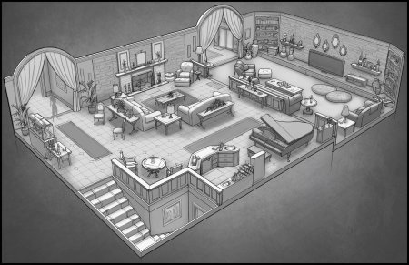 Референсы комнаты