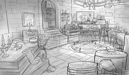 Дизайн интерьера рисунки