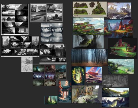 Концепт арт окружения