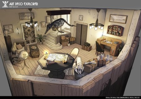 Комната эскиз