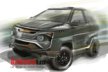 Уаз патриот концепт