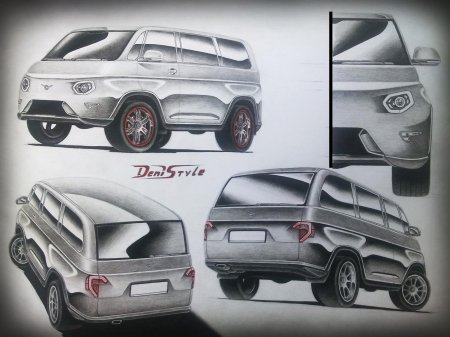 Новая уаз буханка