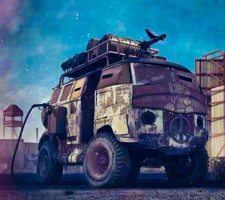 Volkswagen \ t1\ постапокалипсис