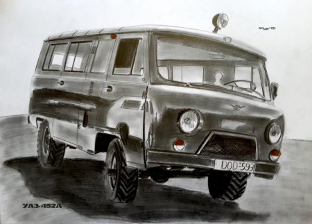 Уаз буханка микроавтобус
