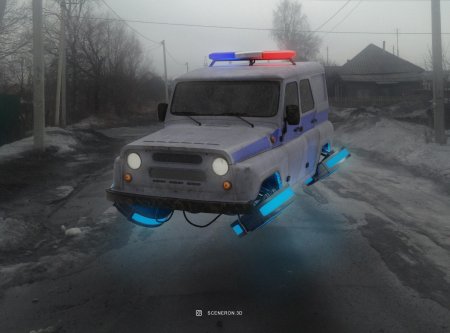 Уаз буханка полиция