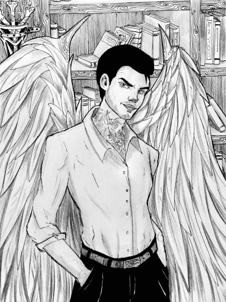 Люцифер клуб романтики срисовка