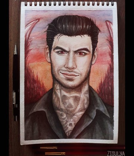 Люцифер клуб романтики срисовка