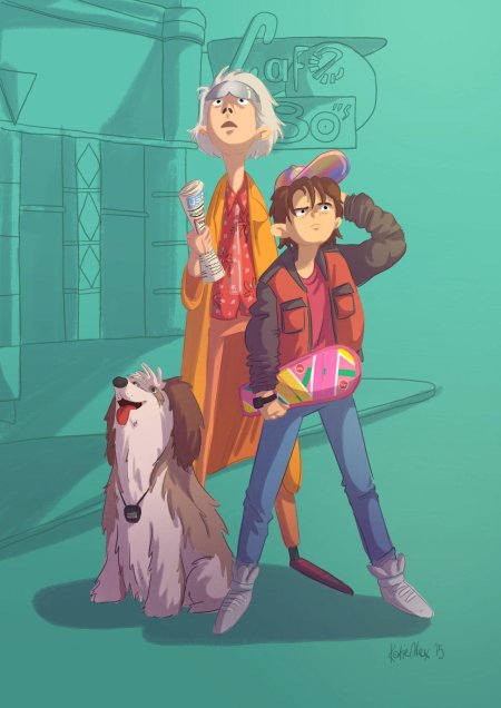 Марти макфлай фан арт