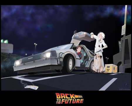 Delorean dmc 12 назад в будущее