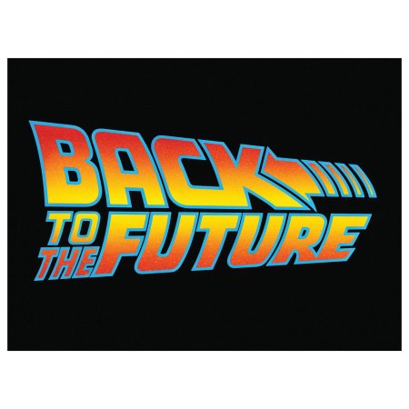 Назад в будущее надпись