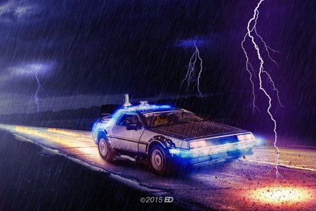 Delorean dmc 12 назад в будущее