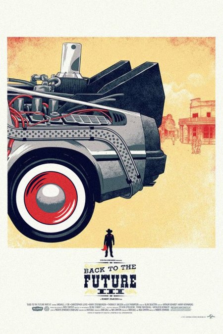 Постер back to the future назад в будущее