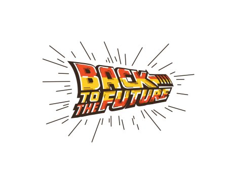 Back to the future logo