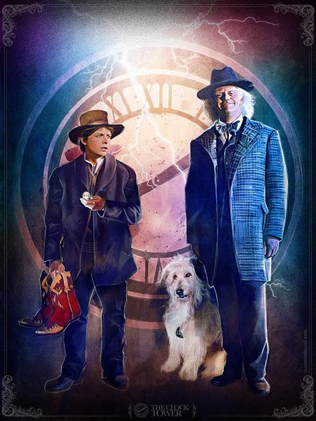 Назад в будущее марти и док