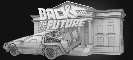 Делориан из назад в будущее