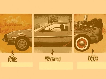Назад в будущее постер