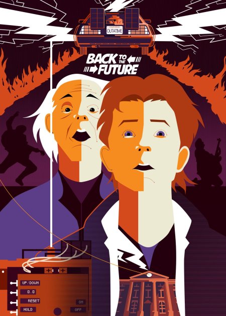 Постер назад в будущее