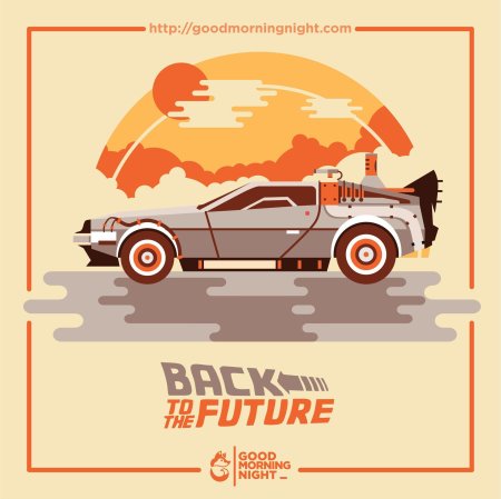 Постер назад в будущее