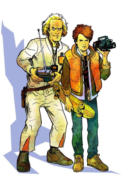 Эммет браун и марти макфлай