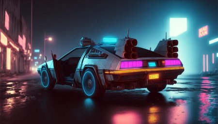 Delorean dmc 12 назад в будущее