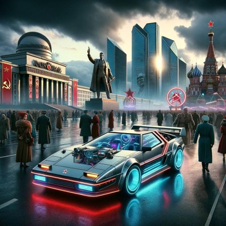 В стиле киберпанк