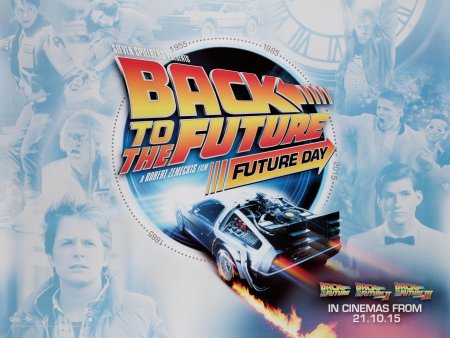 Назад в будущее 1 постер