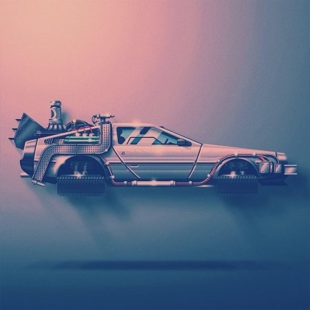 Делориан назад в будущее