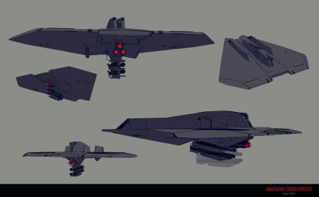 Бегущий по лезвию 2049 дрон