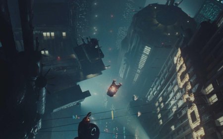 Бегущий по лезвию 1982 город