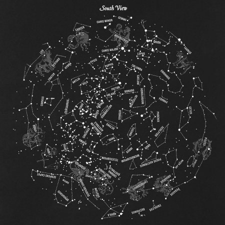 Звездная карта арт