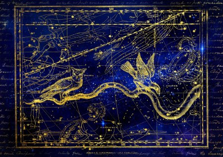 Атлас созвездий звездного неба