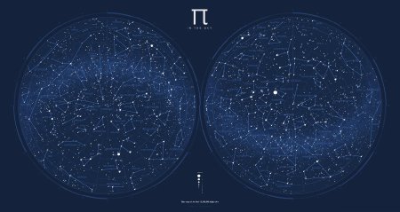 Звездное небо карта