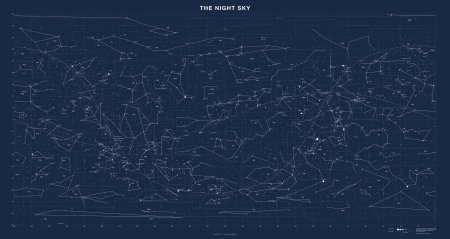 Астрономия созвездия карта звездного неба