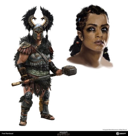 Assassins creed odyssey персонажи